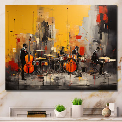 Jazz band melody groove - Music Jazz Wall Art Decor