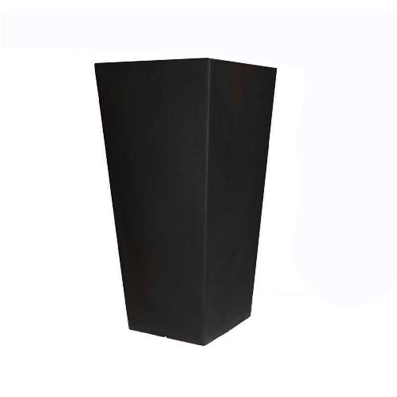 Cadillon Pot Planter, Espresso, 13" H x 16" W x 16" D