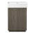 21.6" Bathroom Vanity With Ceramic Sink, Freestanding Modern Right Door Wood Grain Cabinet With Open And Closed Storage For Small Bathrooms-1426265199
