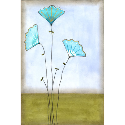 Minnas Garden I by June Erica Vess - Wrapped Canvas Painting