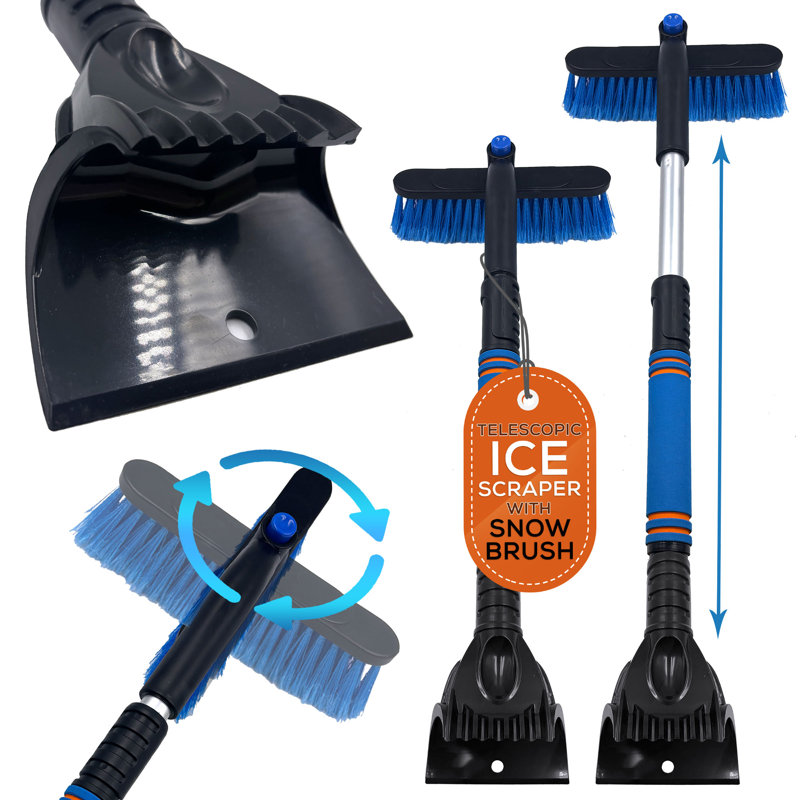 Adjustable Cleaning Brushes with Replaceable Head