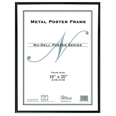 Lydon Black Metal Matte Picture Frame
