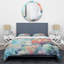 Ensemble de housse de couette Underwater Coral Symphony Ii I - Coastal Coral Under Water-107147407