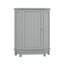 Armoire de salle de bain d'angle triangulaire avec tablettes réglables-113930193