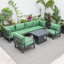 Ensemble de conversation pour patio avec 7 coussins Orren Ellis Hamilton-70965500