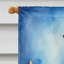 Drapeau de Noël maison de renne-112702295