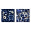 Winchester - Ensemble de 2 collages carrés floraux-101865930-101865934