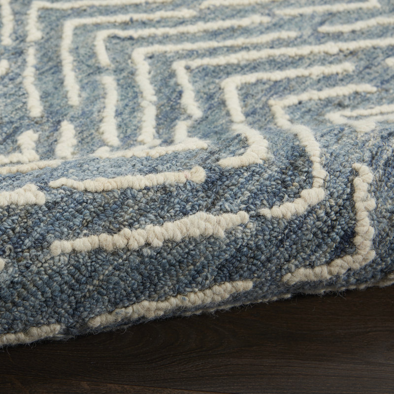 Jambi Chevron Hand Woven Area Rug, Rectangle 251 x 351cm 