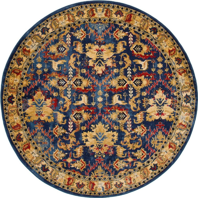 Regal Oriental Indoor Rug, Round 5'