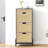 Freestanding Shoe Rack Cabinet With Flip Doors & Drawers-1492649942-1492649947