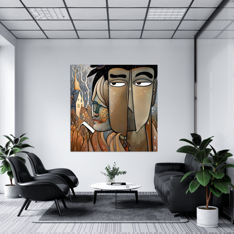 In The Rain, 30" H x 30" W