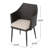 3-Piece Chat Table Set: 1 Table + 2 Chairs For 2 People