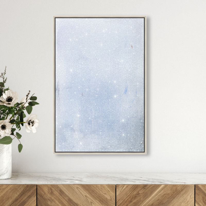 Calm Waters I Print by Oliver Gal, 17"H x 25"W, Silver Floater Frame