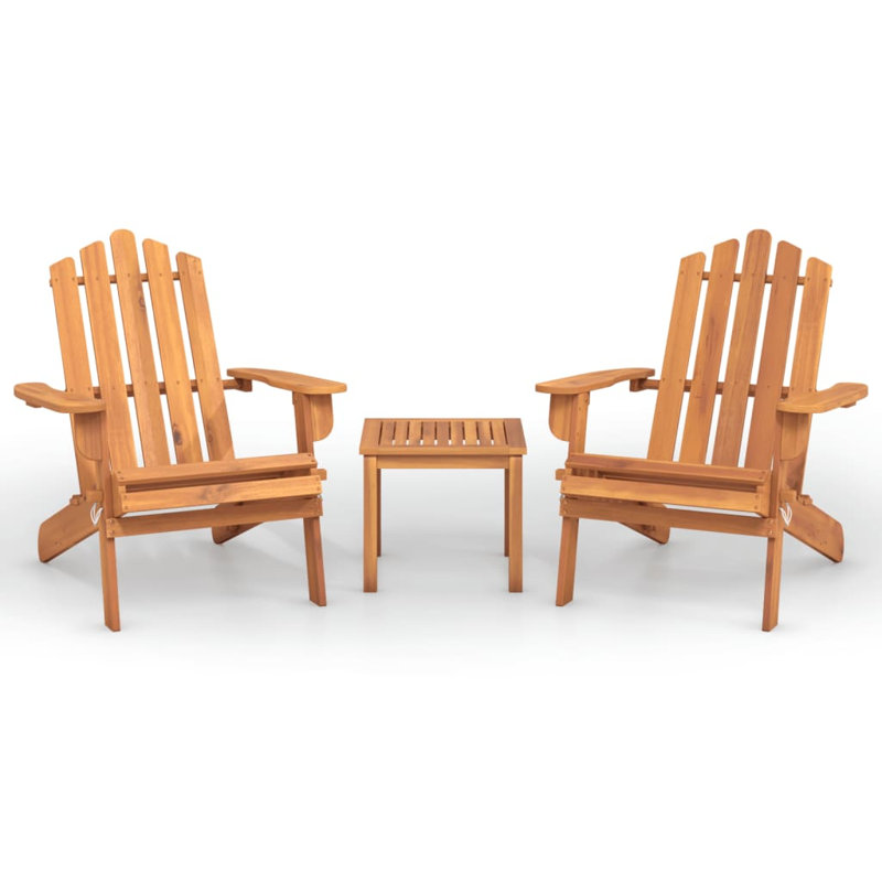 Ensemble de conversation 3 pièces Adirondack