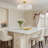 Modern Flower Glass Gold Chandelier-156439686-156439707