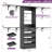 21"-95"Closet System With 4 Drawers And 4 Rods-1897078872