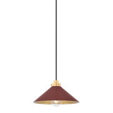 Clivedon Pendant in Aged Brass and Soft Studio Green by Mark D. Sikes