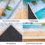 Tapis clair pour plage ensoleillé et lavable à la machine Tropical-133455385
