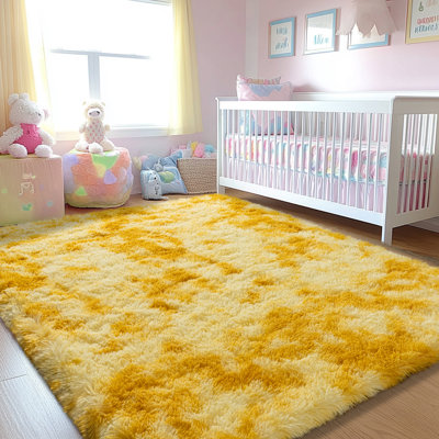 Shag Rug Soft Fluffy -Indoor Area Rug for Living Room Bedroom Nursery Kids Room
