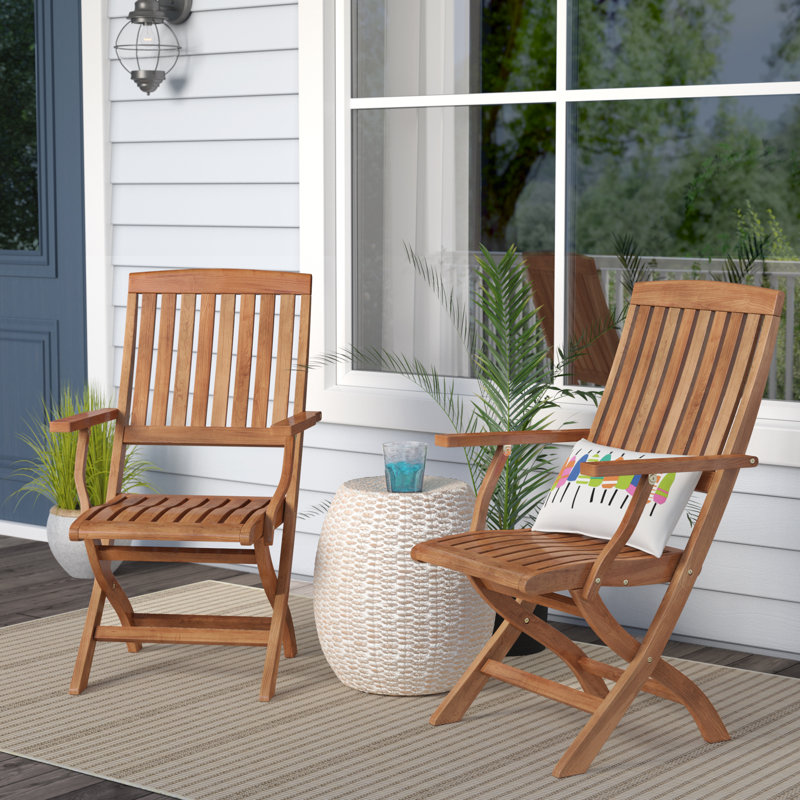 Chaise de patio pliante Alexandrine