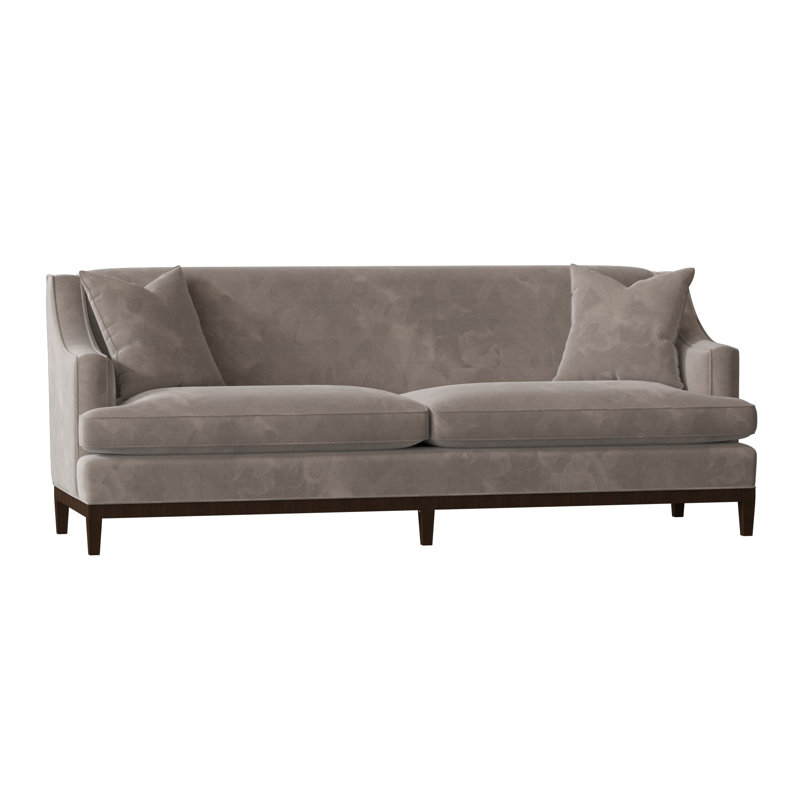 Cardiff Upholstered Sofa, 72" W, Café, Grayson Putty