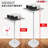 5 Core Projector Stand Floor Adjustable 66" Universal Projectors Support for Home Office & Studio