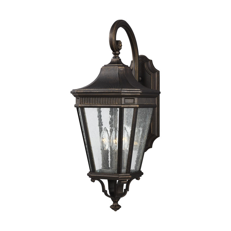 Cotswold Lane Medium Lantern from Generation Lighting , 23.75" H x 9.5" W x 9.5" D, Black