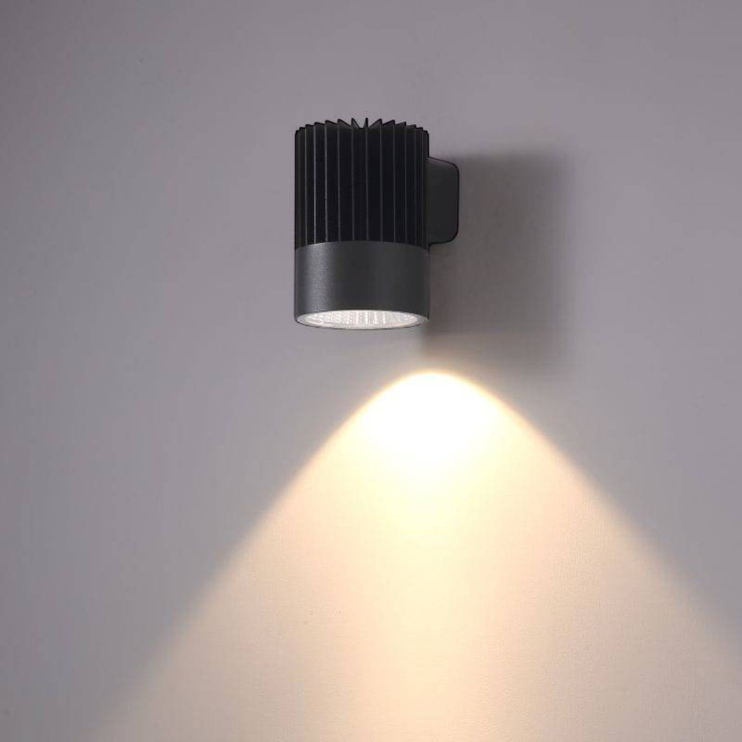 Ultra Beam Lighting Black 20 Watt Large Outdoor Wall Downlight - Image 2