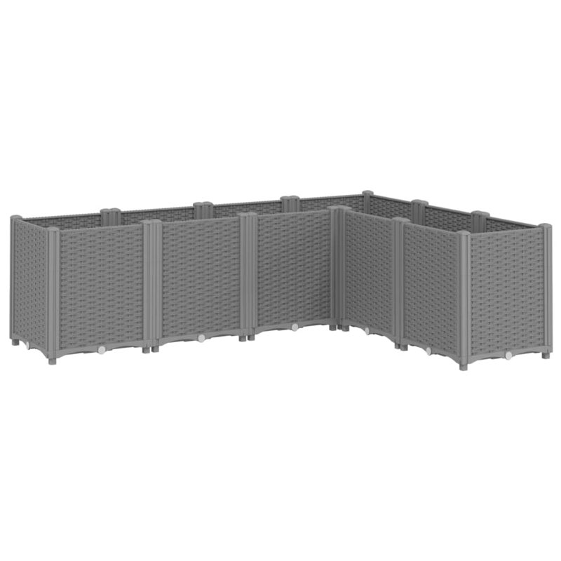 Molissa Planter Box, Light Grey