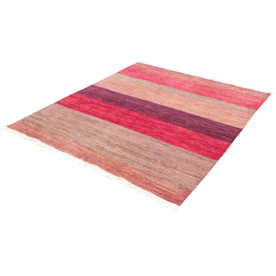 Tapis décoratif en laine noué à la main de conception unique 8 pi 1 po x 9 pi 10 po noué à la main New Age de style marocain New Age