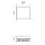 1 - Light LED Flush Mount-68315450-68315447