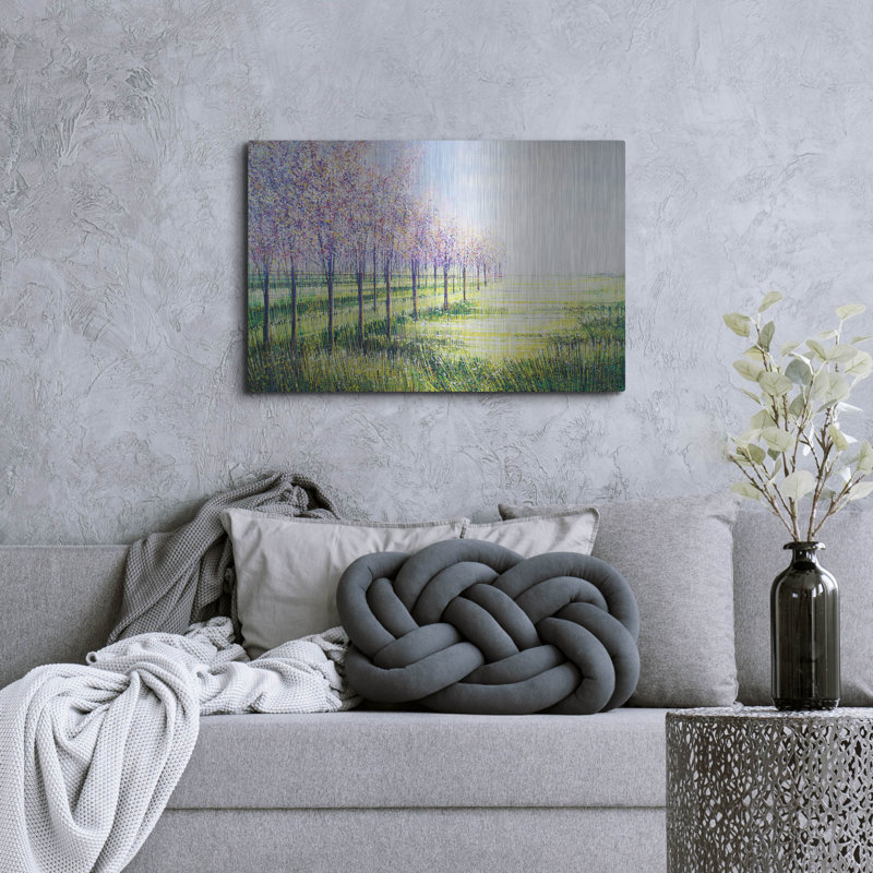 «Orchard Trees In Blossom» par Marc Todd, H 24 po x l 36 po