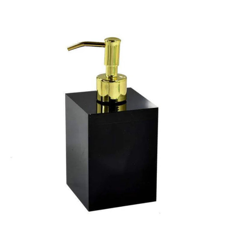 Distributeur de savon/lotion, Or/noir