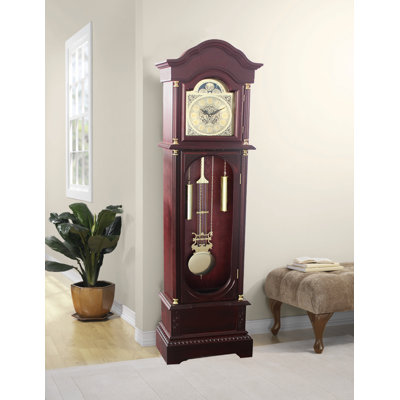 181.9cm Wood Grandfather Clock