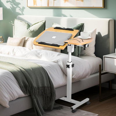 Chariot pour ordinateur portable avec roulettes H 27,5 po x l 23,23 po