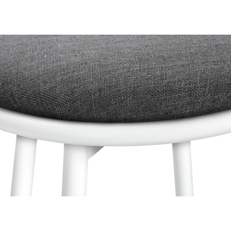 Tabouret de bar, ensemble de 2, pivotant, hauteur de bar