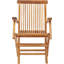 California Outdoor Teak Dining Armchair