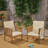Casa Acacia Club Chair Mp2(Set Of 2)-590035145