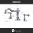 Prime 2 Handle Bathroom Roman Tub Faucet-36865932