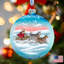 Holiday Splendor 3.5'' Handmade Glass Ball Ornament