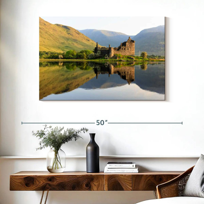 Lilie Kilchurn Castle Ruins, 26" H x 39" W