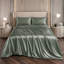 Ensemble de draps en satin de qualité supérieure (4 pièces)-134264079-134264085