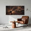 Art sur toile, aimant bronze-282082811