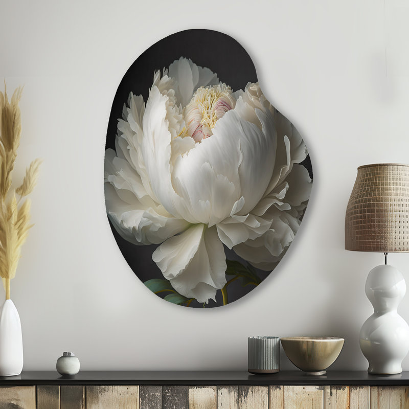 Art mural en métal asymétrique Siclen, H 38 po x l 28 po