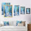 Winter Forest Path - Décoration murale traditionnelle sur toile-900811922-900811920