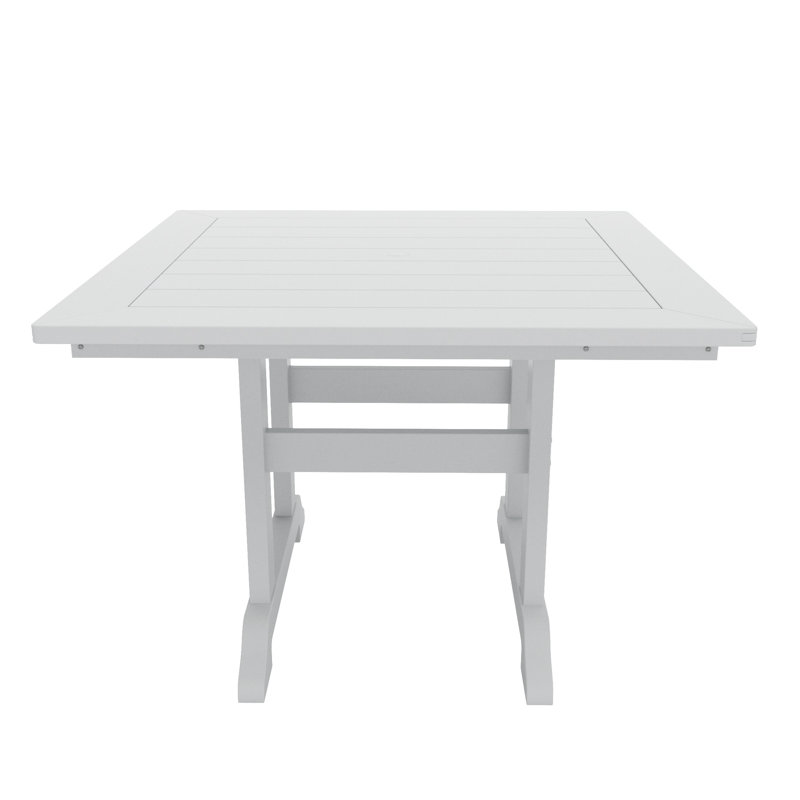 Table de salle à manger Laguna, Blanc