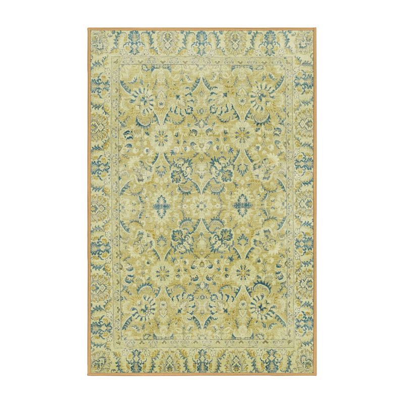 Abstract Indoor Rug, Rectangle 7' x 9'