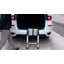 Échelle télescopique 12,5 pi, échelle télescopique, échelle pliante en alliage d'aluminium portable multi-usages pour le travail intérieur et extérieur, charge robuste de 300 lb-129100685