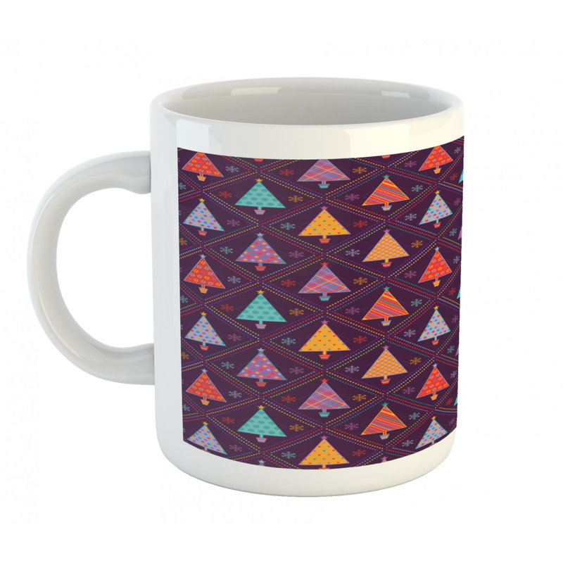 Tasse à café triangle trees