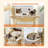 69" Tall Cat Tree Large Cat Tower With Super Big Hammock, Scratching Posts, Condo House And Large Top Perch-104406643